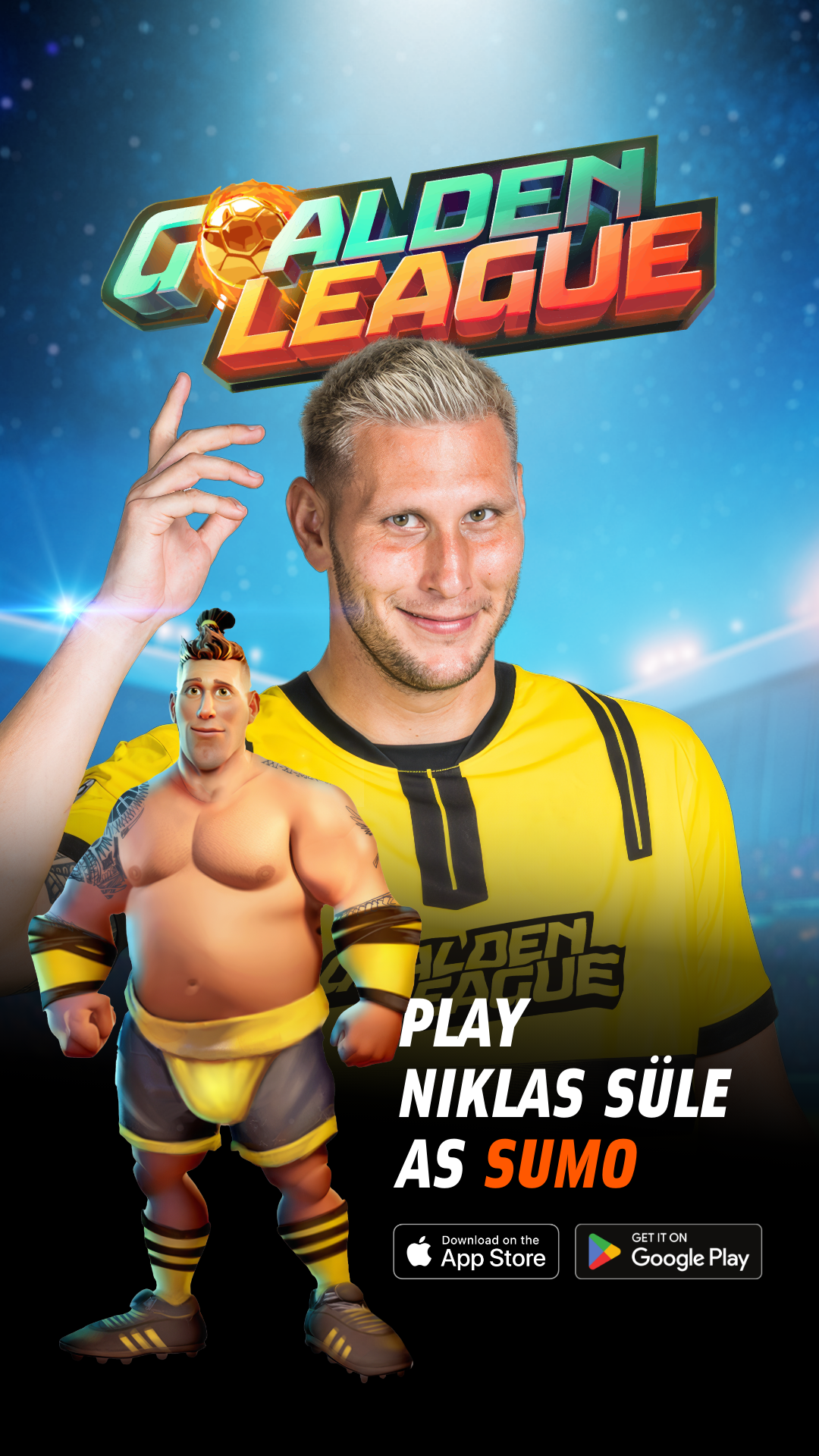Niklas Süle as a playable character in Goalden League
