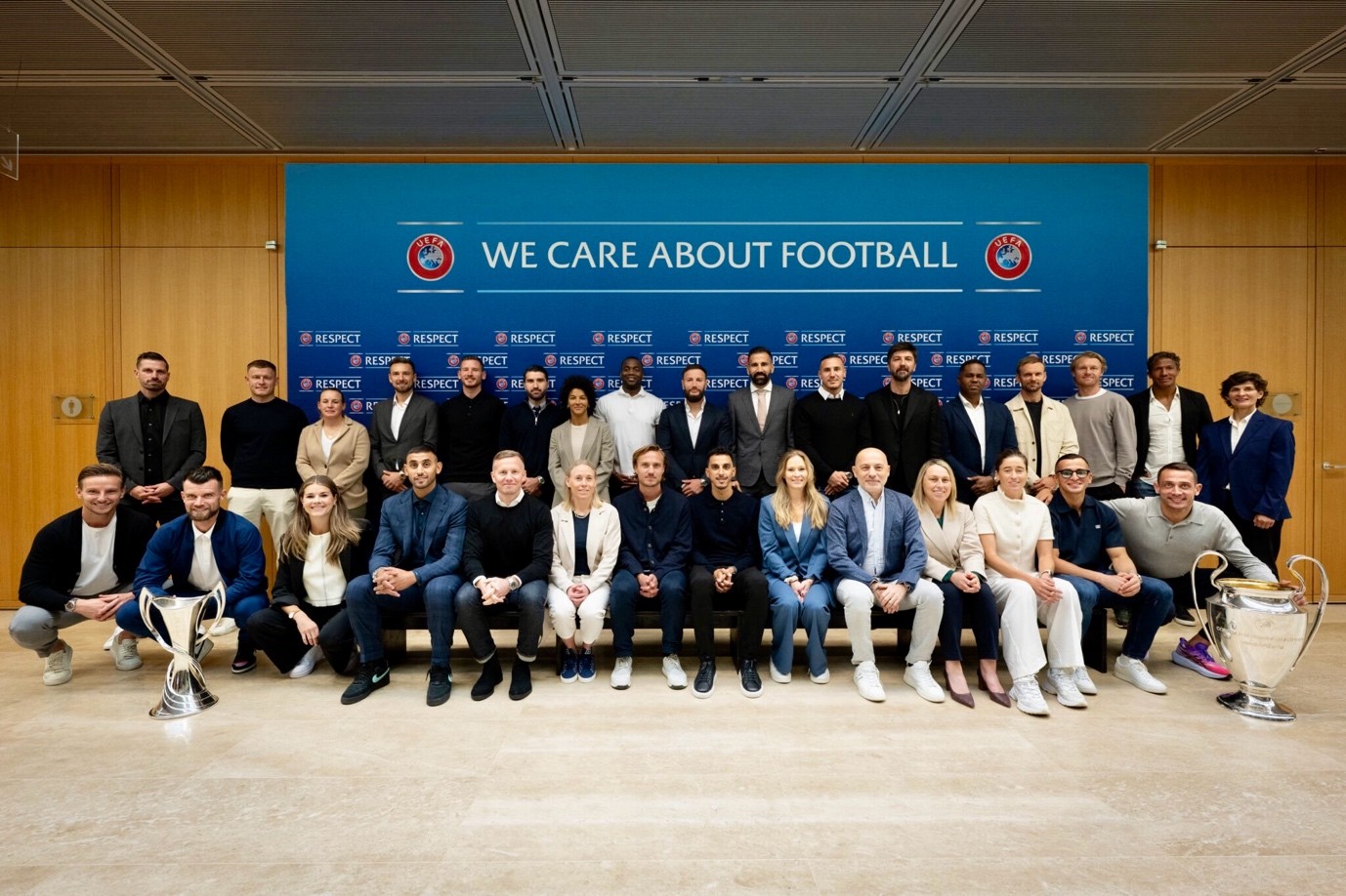 Alfred's UEFA MIP cohort — 33 participants from 27 countries